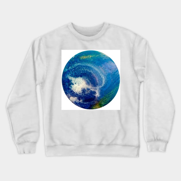 Pale Blue Dot Crewneck Sweatshirt by eerankin